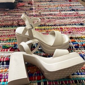 ALDO chunky platform sandals for women Size 10